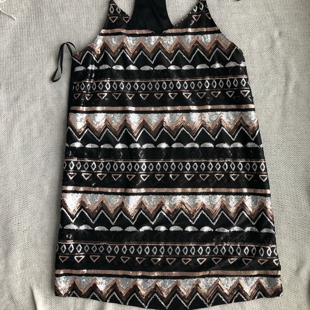 Sequin Mini Cocktail Dress